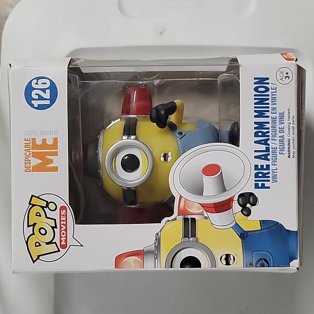 COPY - Fire Alarm Minion Funko Pop